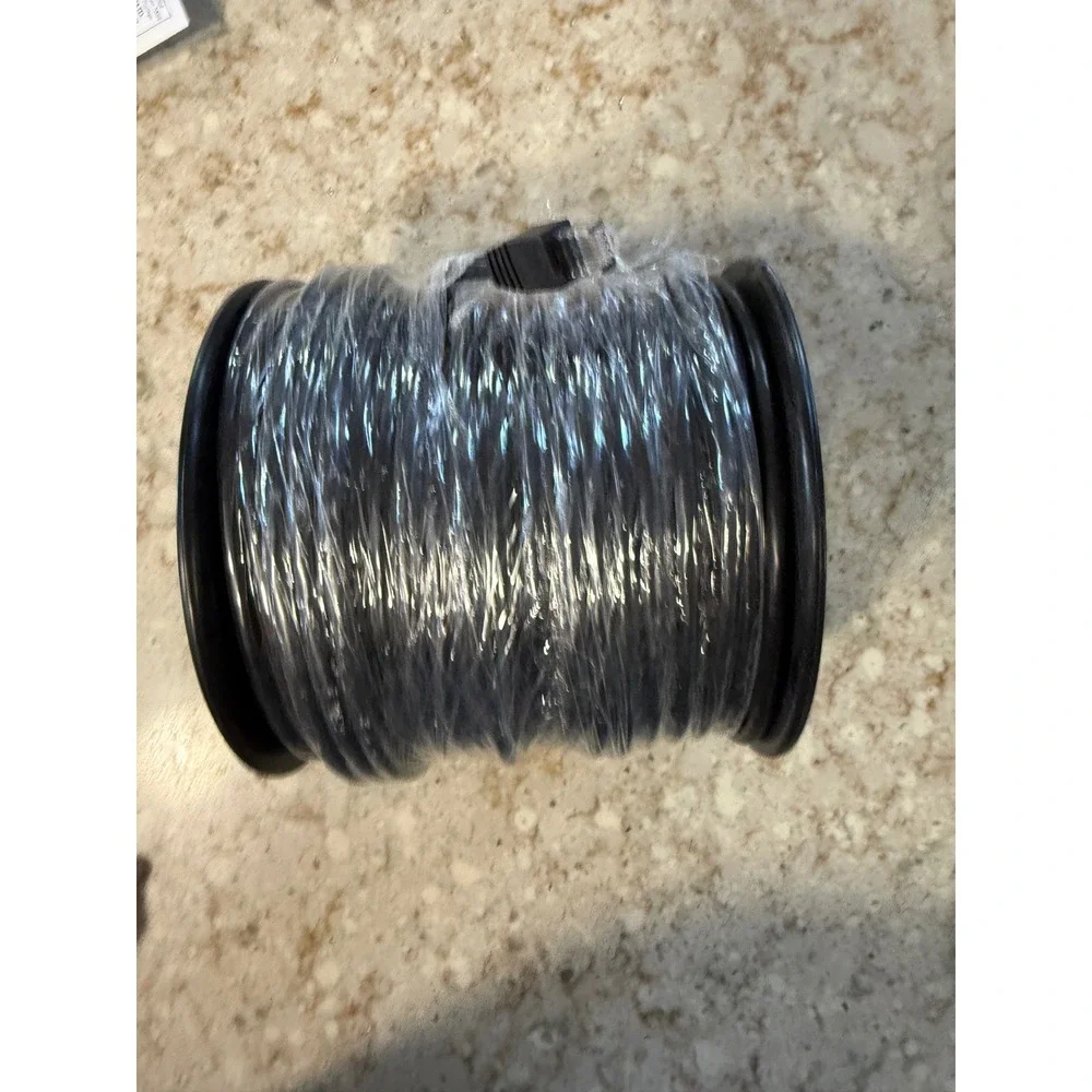 HANNLINTE Cat 6 Outdoor Ethernet Cable 200FT Black 24AWG 550MHz HL-CAT6-CCA-BK